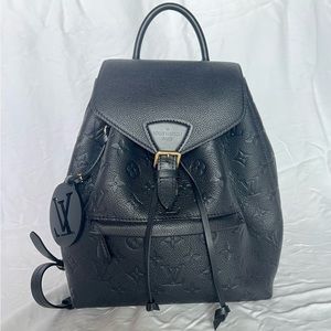 Louis Vuitton “Montsouris” NM black empriente backpack